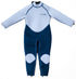 Kids Long Wetsuit in Navy Striped